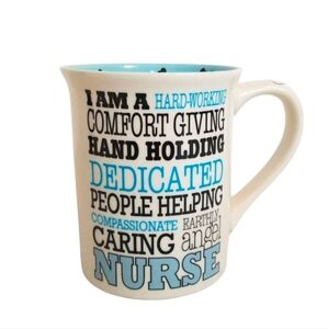 Nurse - Giving - Dedicated - Life and Character - Mug